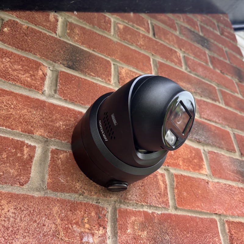 Full-colour HD security camera installed by L Wilson Digital & Security